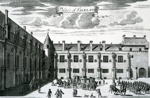 福克兰宫，来自John Slezer的“Theattrum Scotiae”，于1693年出版 作者 约翰·斯莱泽